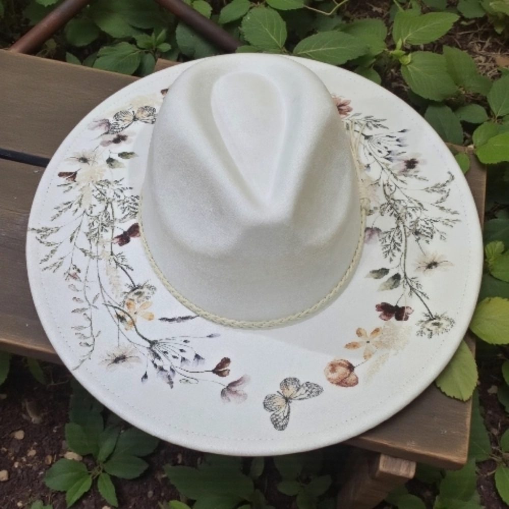 A Beautiful Engraved Felt Hat